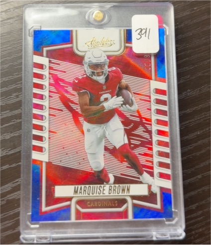 2023 Panini Absolute #391 Marquise Brown — front