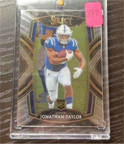 2020 Panini Select #253 Jonathan Taylor — front