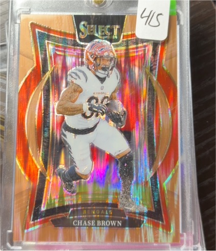 2024 Panini Select #18 Chase Brown — front
