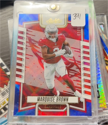 2023 Panini Absolute Football #391 Marquise Brown — front