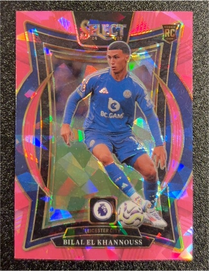 2024-25 Panini Select Premier League #92 Bilal El Khannouss — front