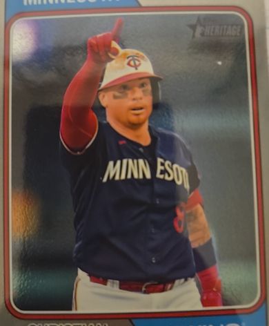 2023 Topps Heritage #673 Christian Vazquez — front