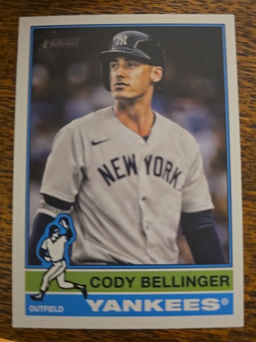 2025 Topps Heritage #129 Cody Bellinger — front