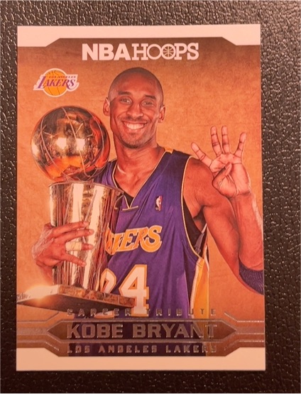 2017-18 Panini NBA Hoops #293 Kobe Bryant Career Tribute — front