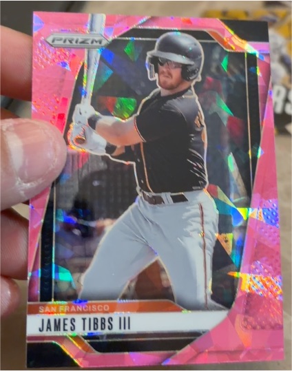 2025 Panini Prizm #292 James Tibbs III — front