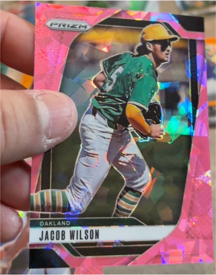 2025 Panini Prizm #90 Jacob Wilson — front