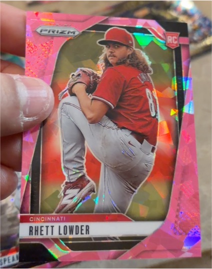 2025 Panini Prizm #268 Rhett Lowder — front