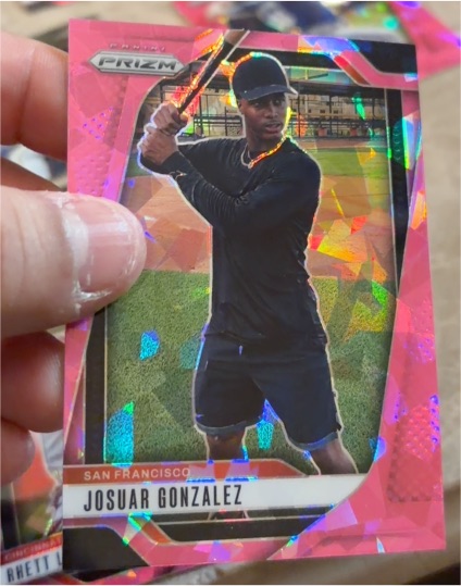 2025 Panini Prizm #46 Josuar Gonzalez — front