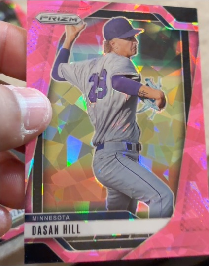 2025 Panini Prizm #188 Dasan Hill — front