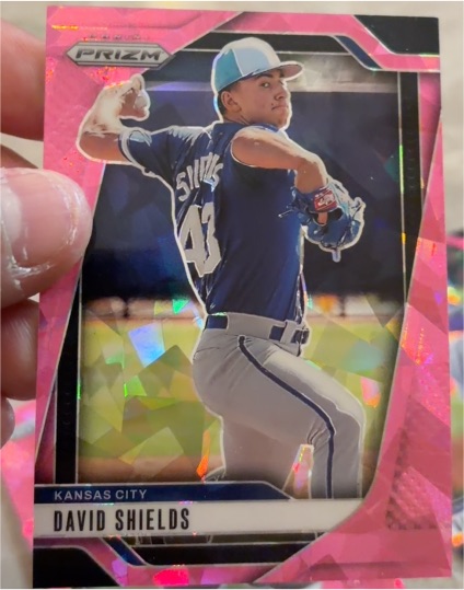 2025 Panini Prizm #270 David Shields — front