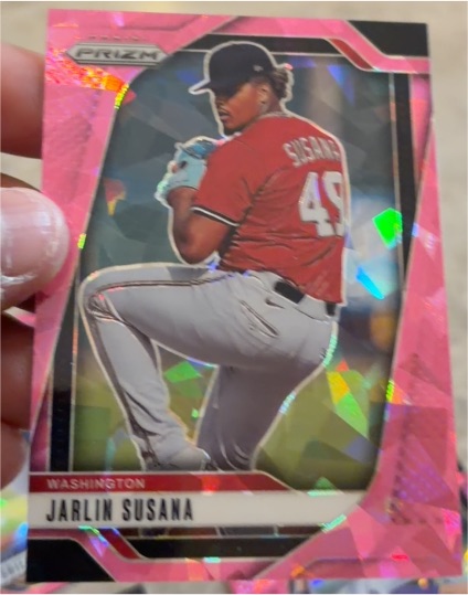 2025 Panini Prizm #272 Jarlin Susana — front