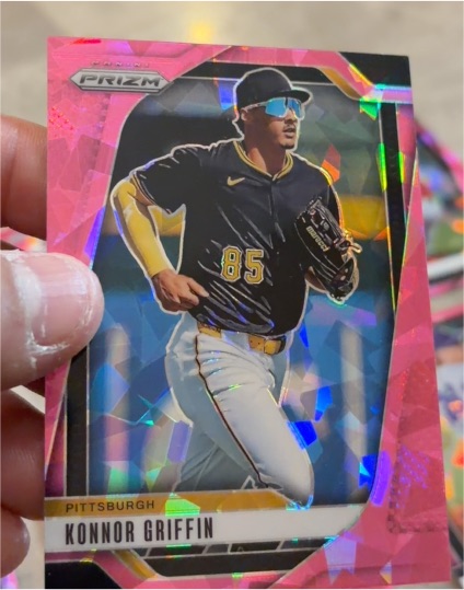 2025 Panini Prizm #199 Konnor Griffin — front