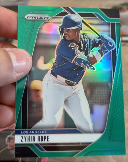 2025 Panini Prizm #259 Zyhir Hope — front