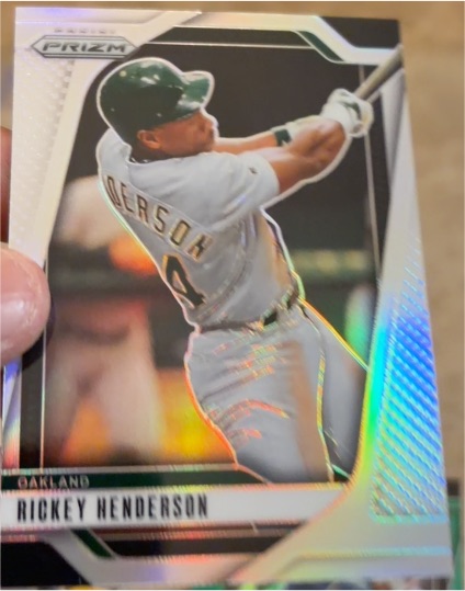 2025 Panini Prizm #230 Rickey Henderson — front