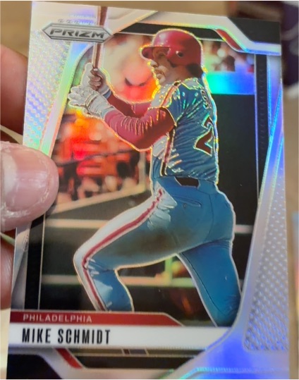 2025 Panini Prizm #50 Mike Schmidt — front