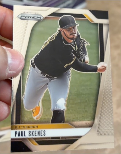 2025 Panini Prizm #248 Paul Skenes — front