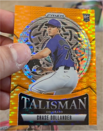 2025 Panini Prizm #9 Chase Dollander — front