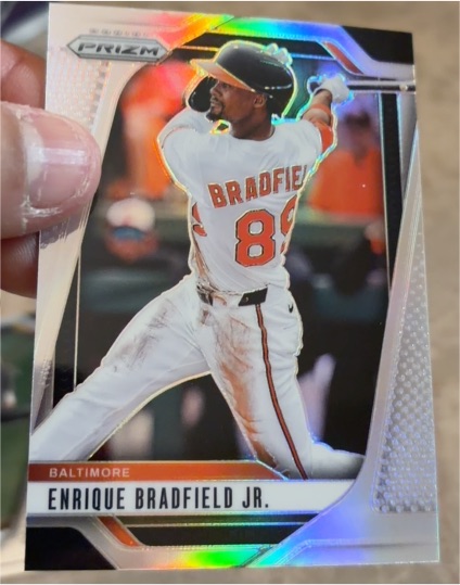 2025 Panini Prizm #192 Enrique Bradfield Jr. — front