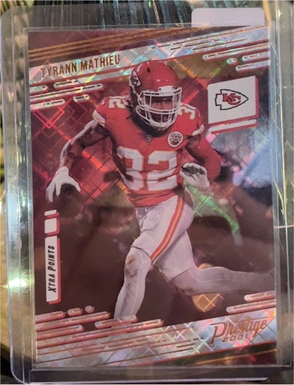 2021 Panini Prestige #94 Tyrann Mathieu Xtra Points Diamond — front
