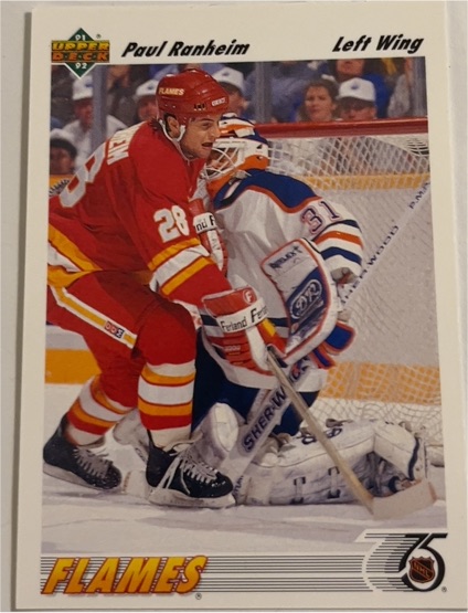 1991-92 Upper Deck #472 Paul Ranheim — front