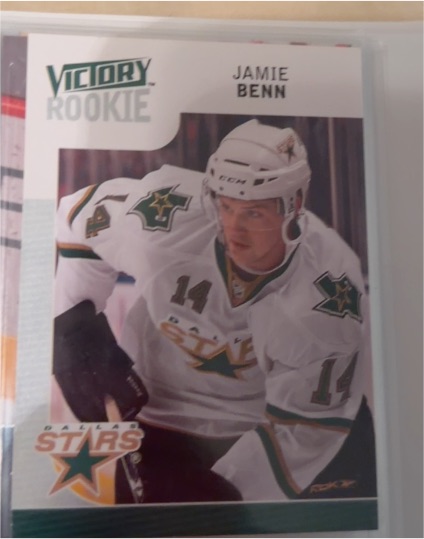 2009-10 Upper Deck Victory #308 Jamie Benn Rookie — front