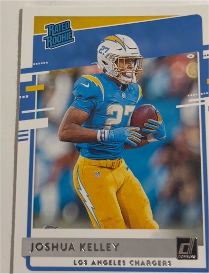2020 Donruss #338 Joshua Kelley — front