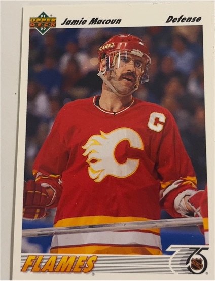1991-92 Upper Deck #412 Jamie Macoun — front