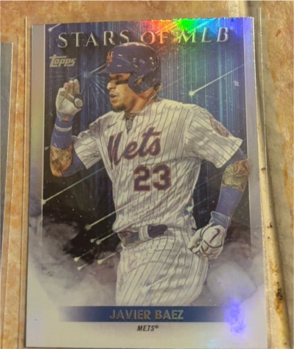 2022 Topps Series 1 Stars of MLB #SMLB-5 Javier Baez — front