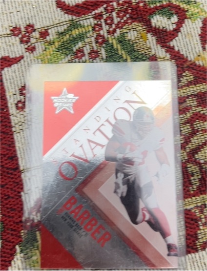 2007 Leaf Rookies & Stars Standing Ovation #SO-1 Tiki Barber — front