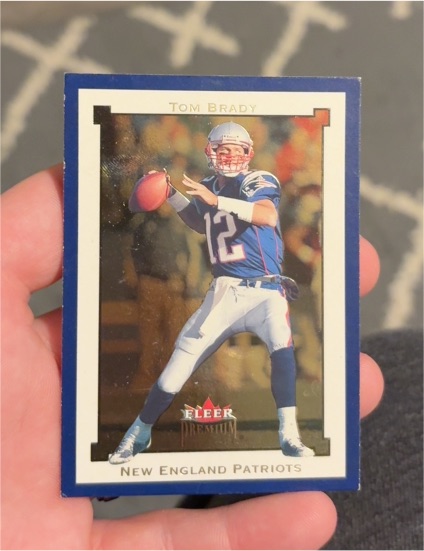 2002 Fleer Premium #106 Tom Brady — front