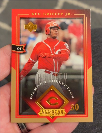 2004 Upper Deck Diamond Collection All-Star Lineup #24 Ken Griffey Jr. — front
