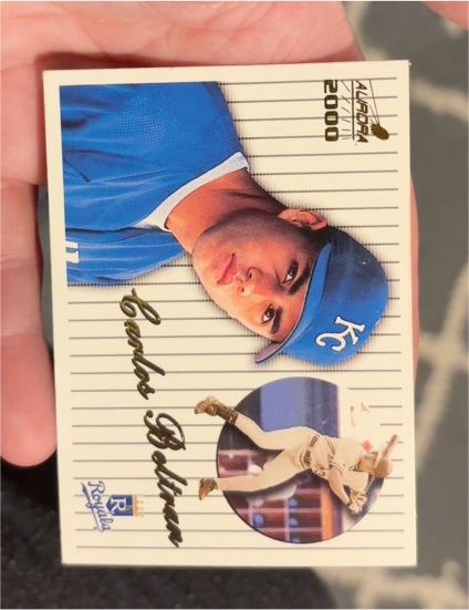 2000 Pacific Aurora #8 Carlos Beltran — front