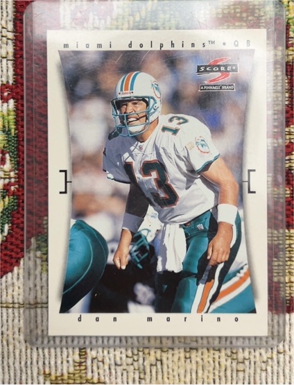 1997 Score #9 Dan Marino — front