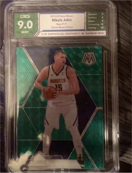 2019-20 Panini Mosaic #171 Nikola Jokic — front