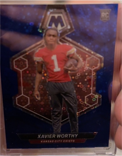 2024 Panini Mosaic #328 Xavier Worthy — front