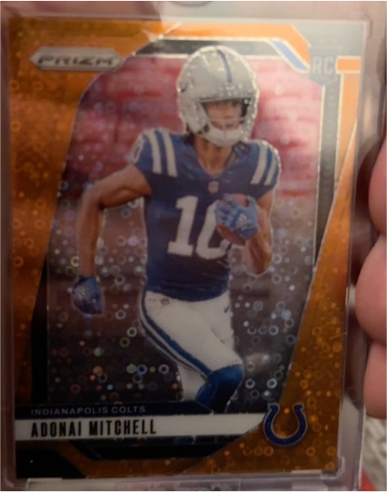 2024 Panini Prizm #303 Adonai Mitchell — front