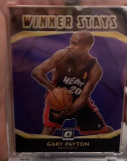 2020-21 Donruss Optic #14 Gary Payton Winner Stays — front