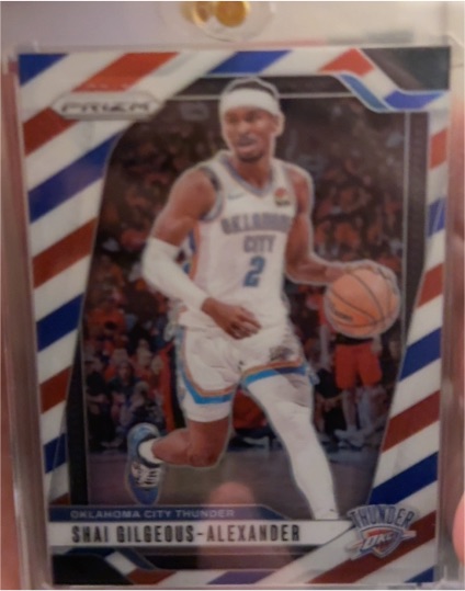 2024-25 Panini Prizm Shai Gilgeous-Alexander — front