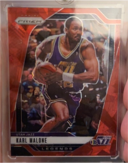2024-25 Panini Prizm Legends #289 Karl Malone — front