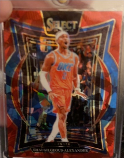 2024-25 Panini Select #36 Shai Gilgeous-Alexander — front