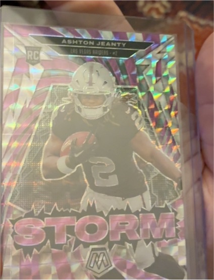 2025 Panini Mosaic #2 Ashton Jeanty — front