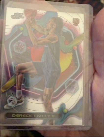 2023-24 Topps Chrome Cosmic #161 Dereck Lively II — front