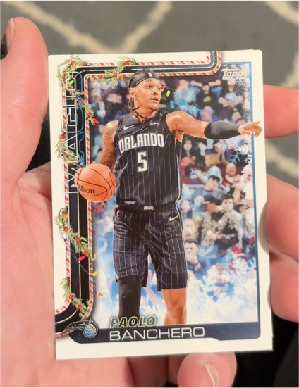 2025-26 Topps Holiday #H68 Paolo Banchero — front