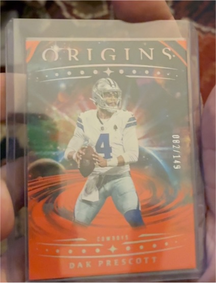 2025 Panini Origins #80 Dak Prescott — front