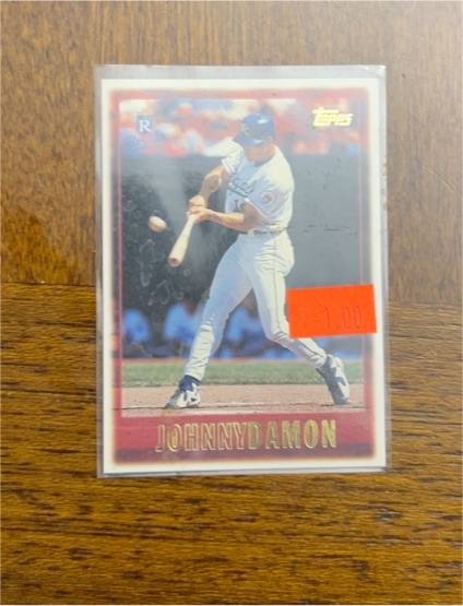 1997 Topps #196 Johnny Damon — front