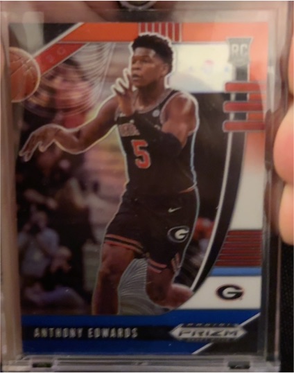 2020-21 Panini Prizm Draft Picks #41 Anthony Edwards — front