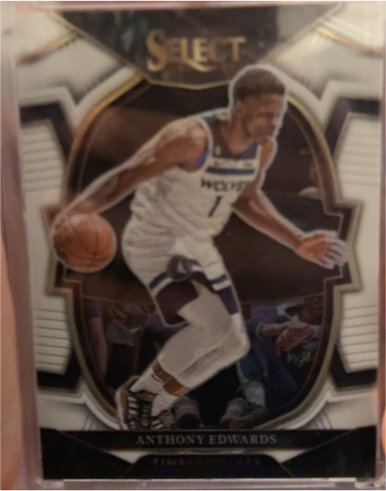 2022-23 Panini Select #46 Anthony Edwards — front