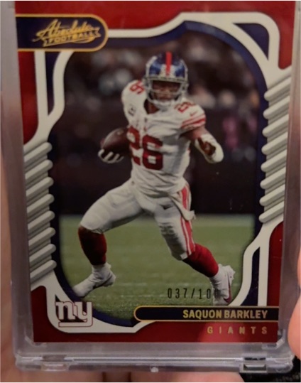2022 Panini Absolute Football #48 Saquon Barkley — front