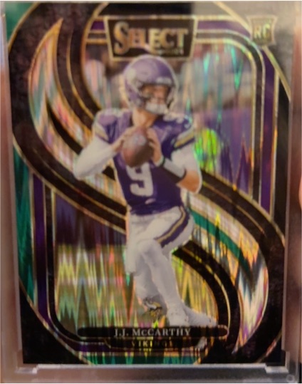 2024 Panini Select #134 J.J. McCarthy — front