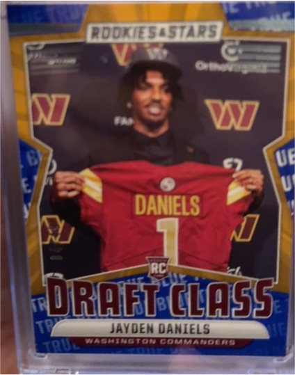 2024 Panini Rookies & Stars #DC-JDS Jayden Daniels Draft Class — front